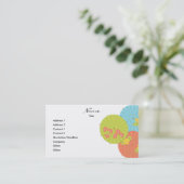 Souvenir Drink Umbrellas Visitekaartje (Staand voorkant)