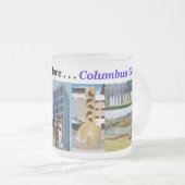 Souvenir Frosted Glass Mok (Voorkant rechts)