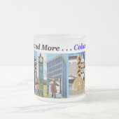 Souvenir Frosted Glass Mok (Center)