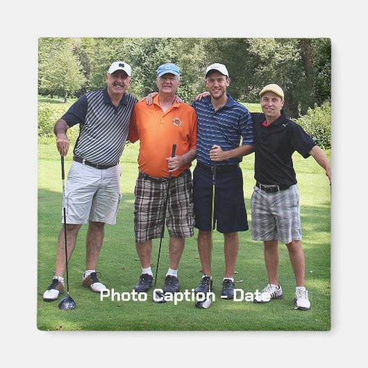 Souvenir Golfer Event Magnet (Voorkant)