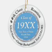 Souvenir Items voor Klasse Reünie, Verander van kl Keramisch Ornament (Links)