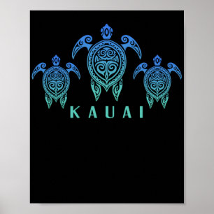  Souvenir Kauai op de Hawaiiaanse eilanden Poster