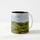 Souvenir Kyoto Japan Coffee Mug Tweekleurige Koffiemok (Voorkant rechts)