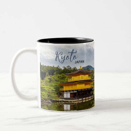 Souvenir Kyoto Japan Coffee Mug Tweekleurige Koffiemok (Links)