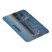 Souvenir La forêt de Laponie en hiver Magneet (Rechterzijde)