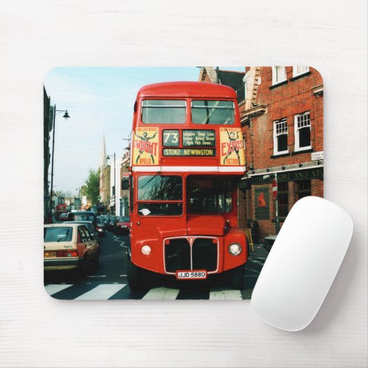 Souvenir London Bus Muismat (Met muis)
