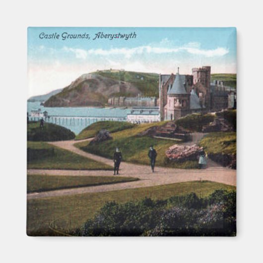 Souvenir Magnet - Aberystwyth (Voorkant)