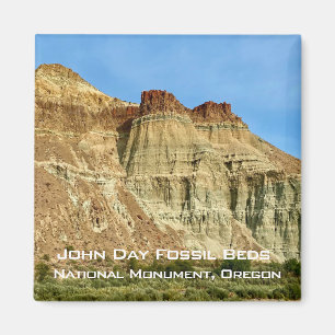 Souvenir Magnet: John Day Fossil Beds, OR Magneet