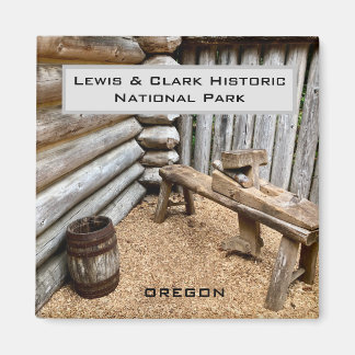 Souvenir Magnet: Lewis & Clark Nat'l Historic Park Magneet