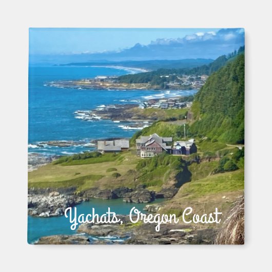 Souvenir Magnet: Yachats, Oregon Coast Magneet (Voorkant)