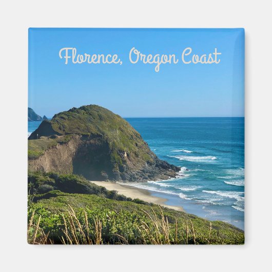 Souvenir Magnets: Florence, Oregon Coast Magneet (Voorkant)