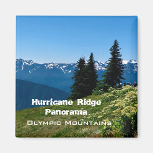 Souvenir Magnets: Hurricane Ridge-Olympic Mtns Magneet
