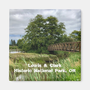 Souvenir Magnets: Lewis & Clark Nat'l Historic Pk Magneet