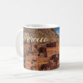 Souvenir Marokko koffiemok beker (Voorkant links)