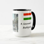 Souvenir Mok - Boedapest, Hongarije (Voorkant rechts)