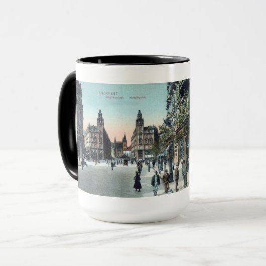 Souvenir Mok - Boedapest, Hongarije (Voorkant links)