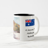 Souvenir Mok - Melbourne, Australië (Voorkant rechts)