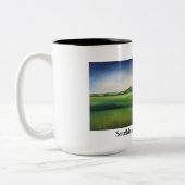 souvenir mok , nieuw - zeeland - mok , (Links)