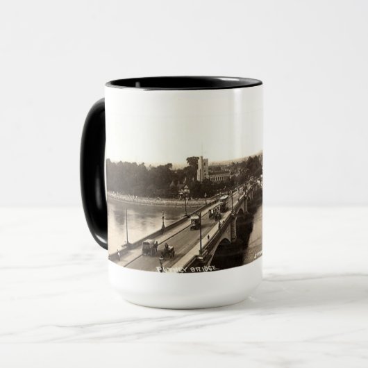 Souvenir Mok - Putney Bridge, Londen (Voorkant links)