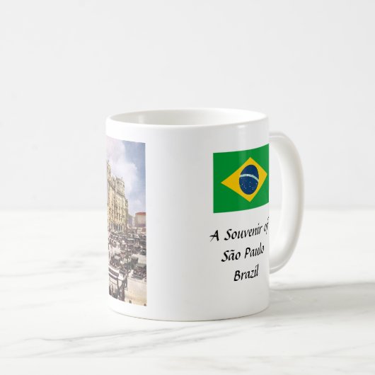 Souvenir Mok - Sao Paulo, Brazilië (Voorkant rechts)