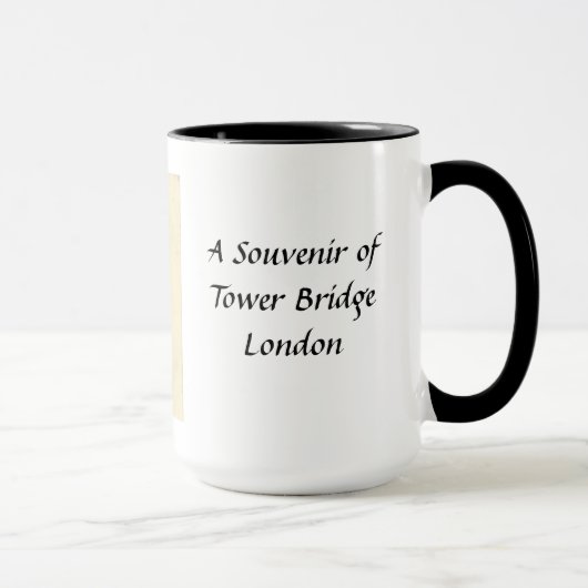 Souvenir Mok - Tower Bridge, Londen (Rechts)