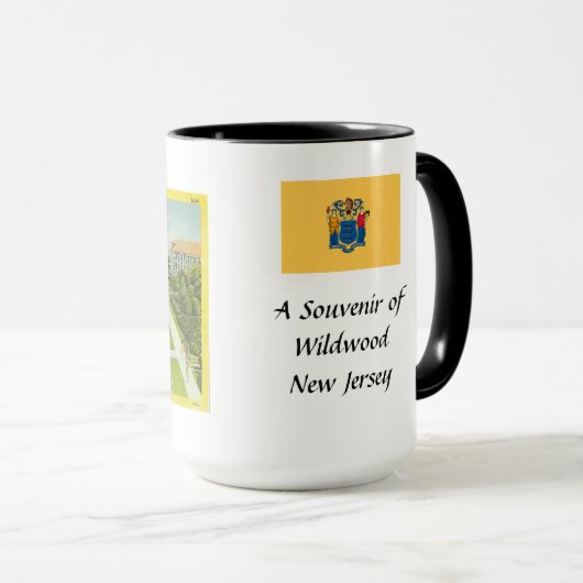 Souvenir Mok - Wildwood, New Jersey (Voorkant rechts)