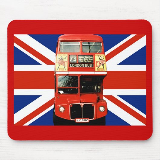 Souvenir Mousepad uit Londen England Muismat (Voorkant)