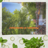 Souvenir of Amsterdam - De Krijtberg, Singel Canal Theedoek (Gevouwen)