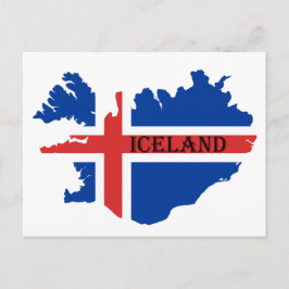 Souvenir of ijsland-postkaart briefkaart