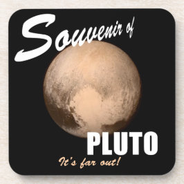 Souvenir of Pluto Sierkussen Bier Onderzetter