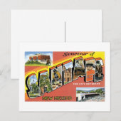 Souvenir of Santa Fe, New Mexico Briefkaart (Voorkant / Achterkant)