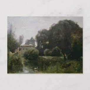 Souvenir of the Villa Borghese, 1855 Briefkaart