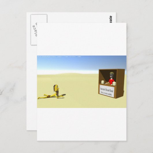 Souvenir Sand Funny T - shirts Mokken Kaarten Gift (Voorkant / Achterkant)