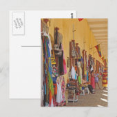 Souvenir Shops in Cartagena Colombia Briefkaart (Voorkant / Achterkant)