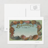 Souvenir uit #1 - om het even welke stad, staat briefkaart (Voorkant / Achterkant)