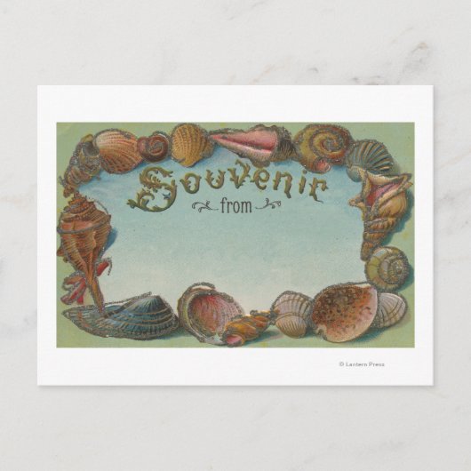 Souvenir uit #1 - om het even welke stad, staat briefkaart (Voorkant)