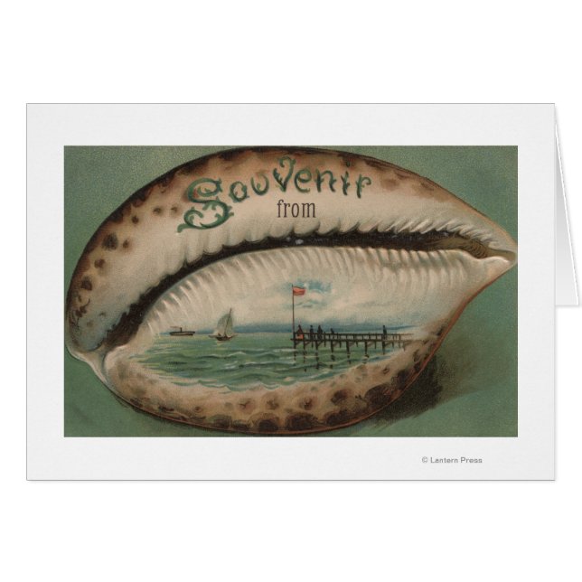 Souvenir uit #2 - om het even welke stad, staat (Voorkant Horizontaal)