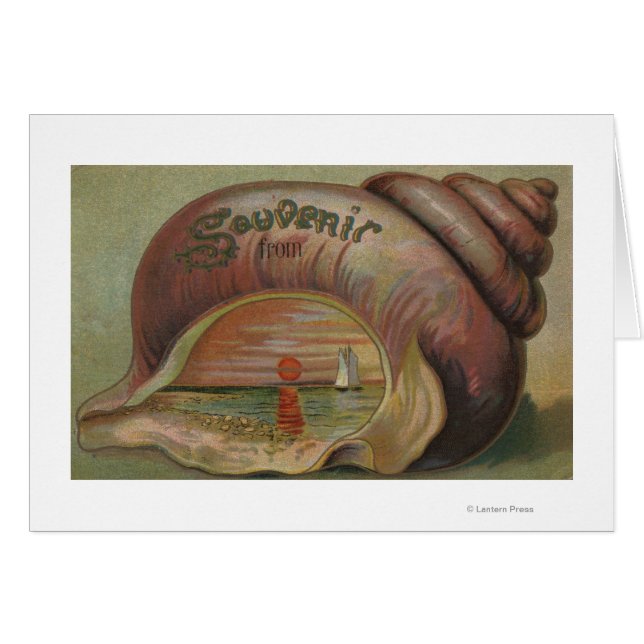 Souvenir uit #4 - om het even welke stad, staat (Voorkant Horizontaal)