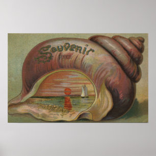 Souvenir uit #4 - om het even welke stad, staat poster