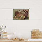 Souvenir uit #4 - om het even welke stad, staat poster (Keuken)