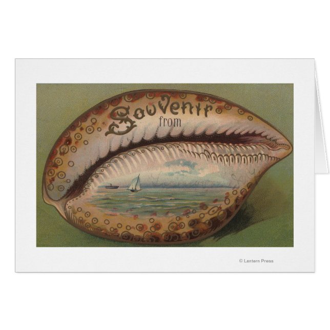 Souvenir uit #5 - om het even welke stad, staat (Voorkant Horizontaal)