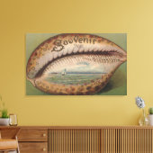 Souvenir uit #5 - om het even welke stad, staat canvas afdruk (Insitu (Woonkamer))