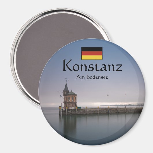 Souvenir uit Konstanz Magneet (Voorkant / Achterkant)