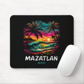 Souvenir Vakantie Palmboom Mazatlan Muismat (Met muis)