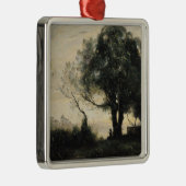 Souvenir van Castel Gandolfo Metalen Ornament (Rechts)