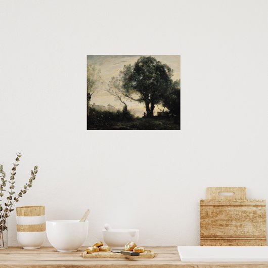 Souvenir van Castel Gandolfo Poster (Keuken)