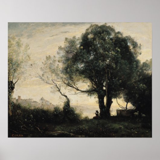 Souvenir van Castel Gandolfo Poster (Voorkant)