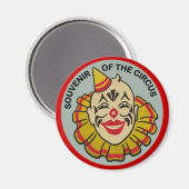 Souvenir van de Circus Magneet (Voorkant / Achterkant)