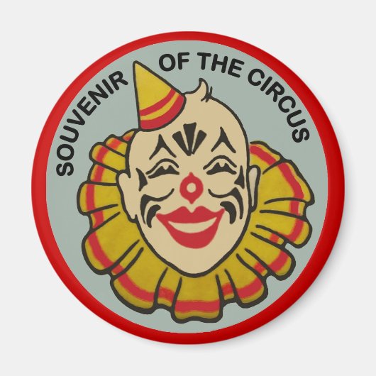 Souvenir van de Circus Magneet (Voorkant)