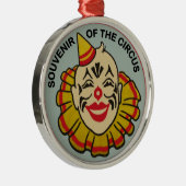 Souvenir van de Circus Metalen Ornament (Rechts)